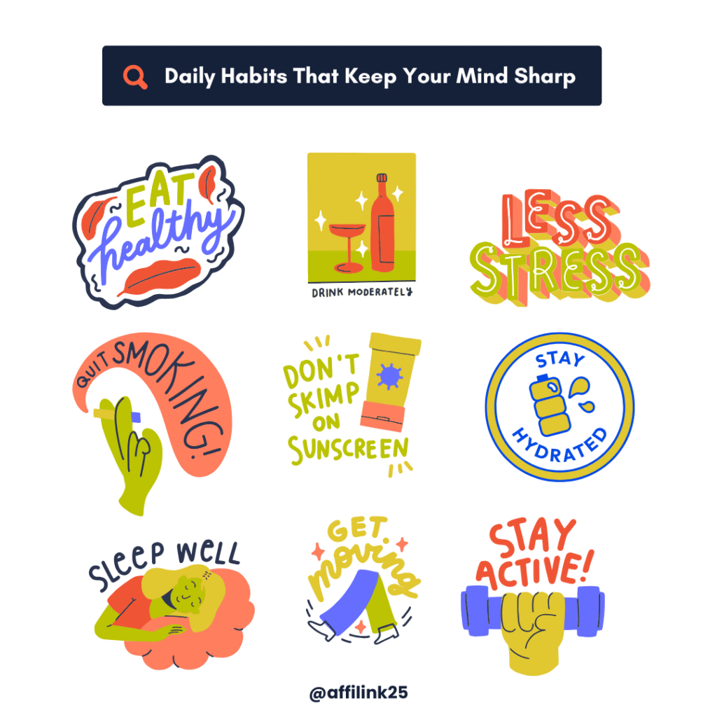 Daily Habits To keep Your Mind Sharp