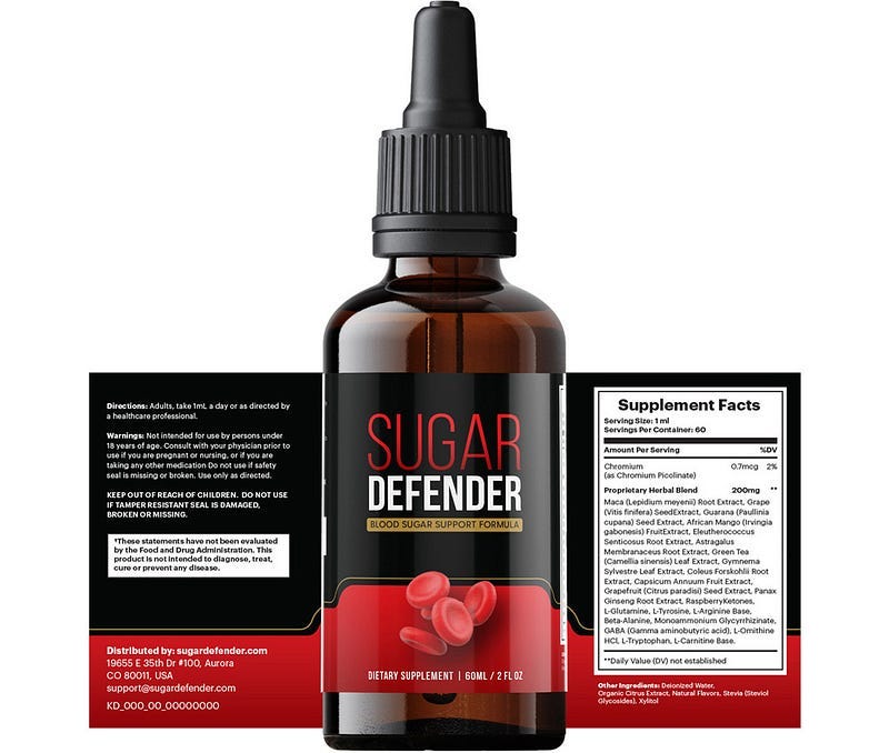 Sugar Defender Review – Glucose Control