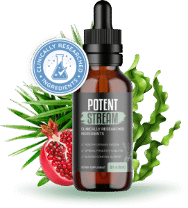 PotentStream prostate health supplement bottle