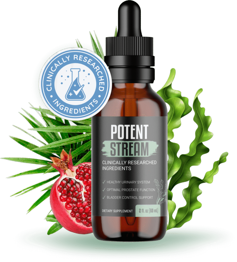 PotentStream prostate health supplement bottle
