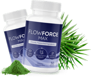 FlowForce Max and its complete prostate care.Powerbite