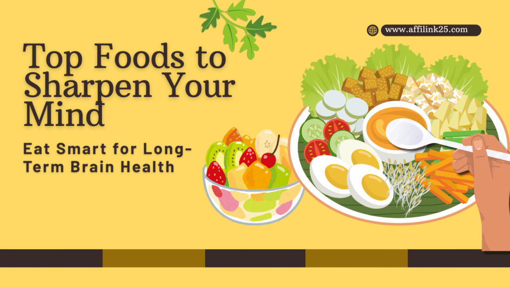 Top foods to sharpen your mind